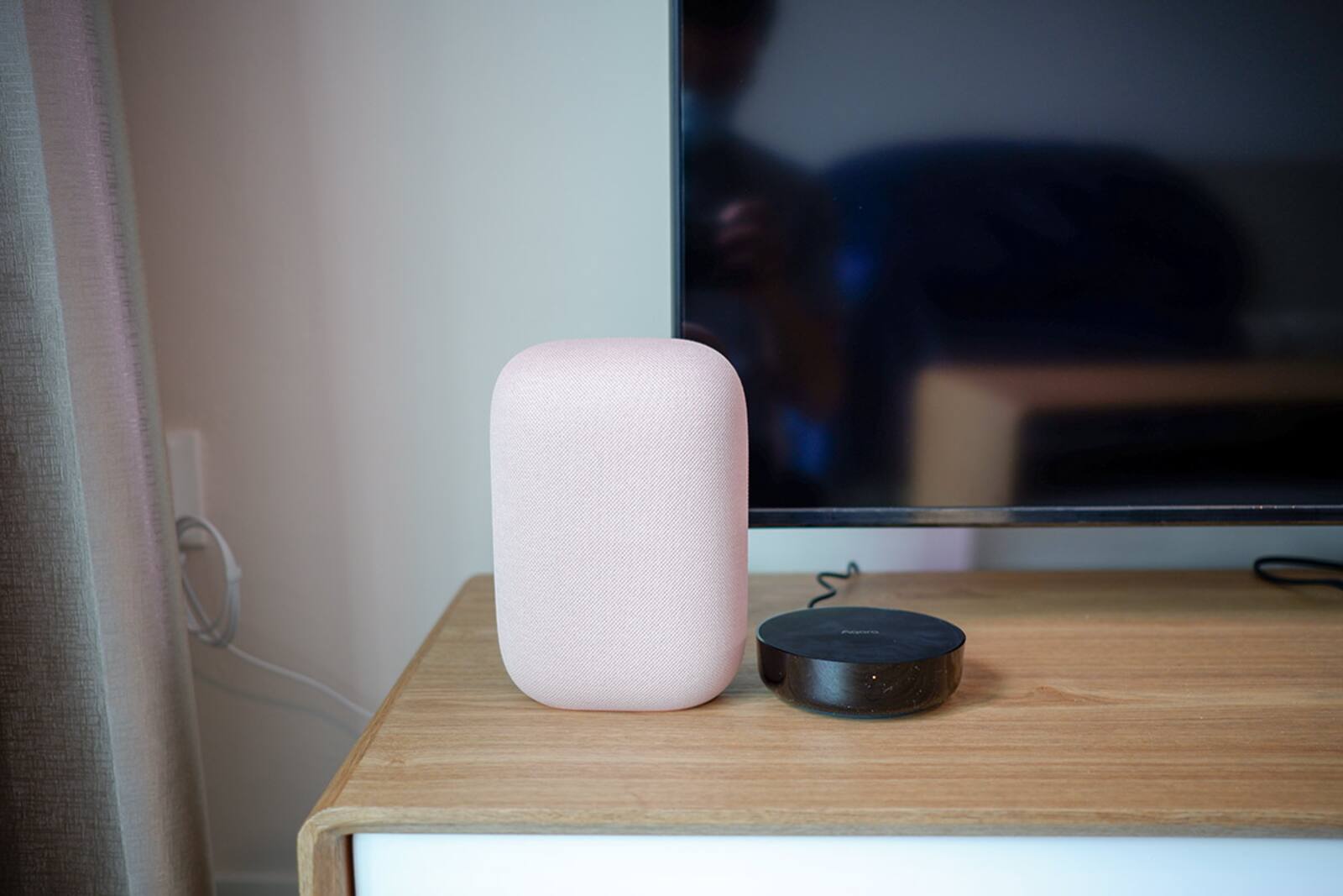 Google and Amazon smart speakers in a Singapore smart home