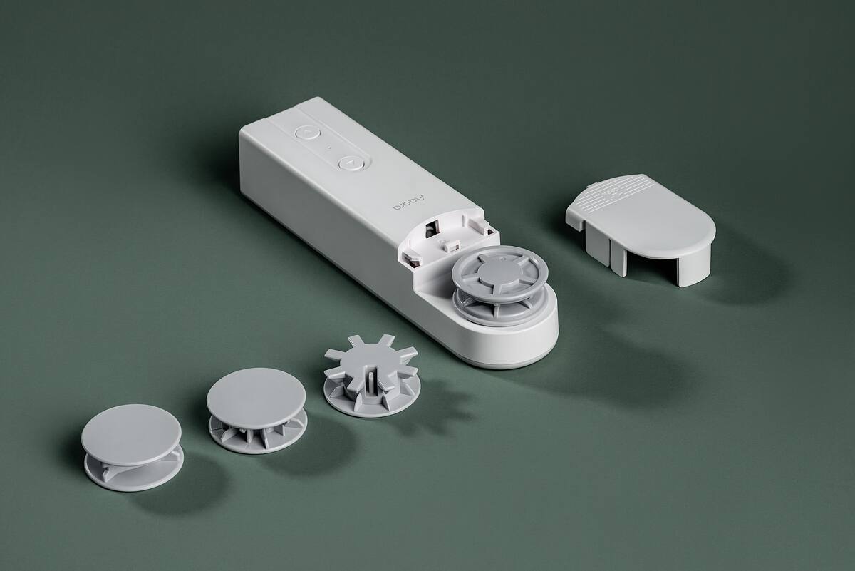 Aqara roller shade driver and fitting components