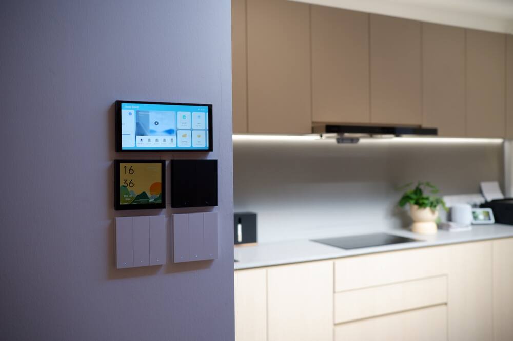 Aqara smart switches and control panels in a Singapore smart home