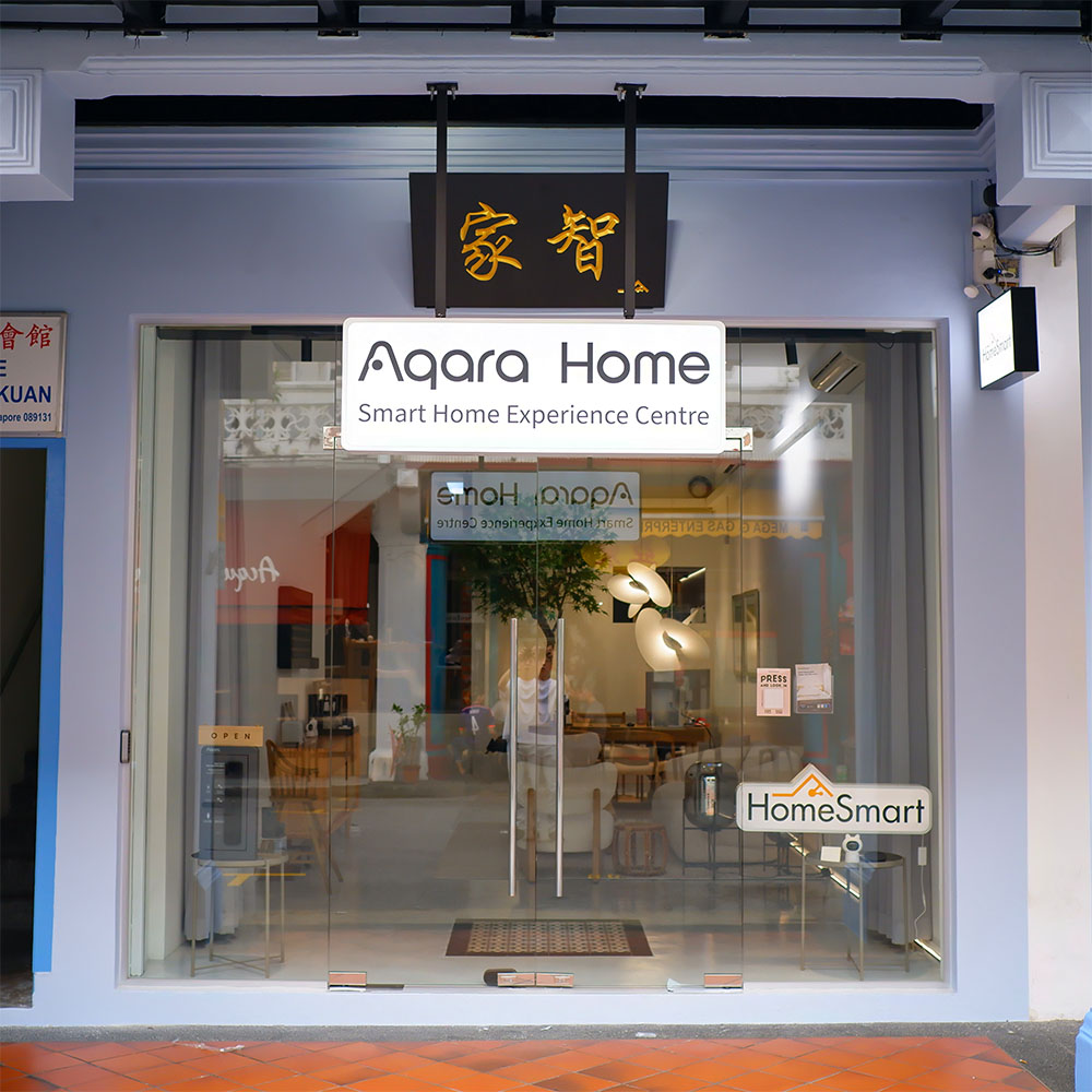 Aqara Singapore Experience Centre shopfront at 24 Keong Saik Road