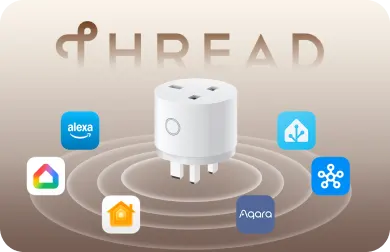Power Plug H2 UK connected to Matter ecosystems over Thread
