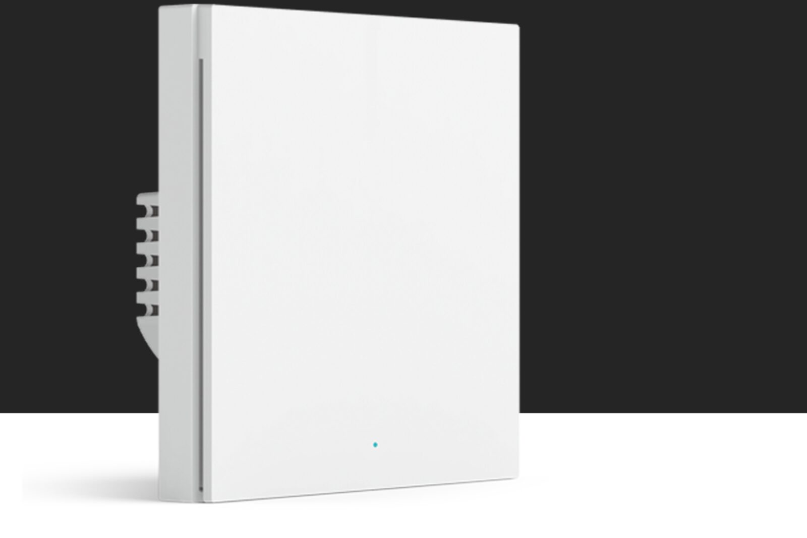 Aqara Smart 20A Switch H1 shown against a dark backdrop