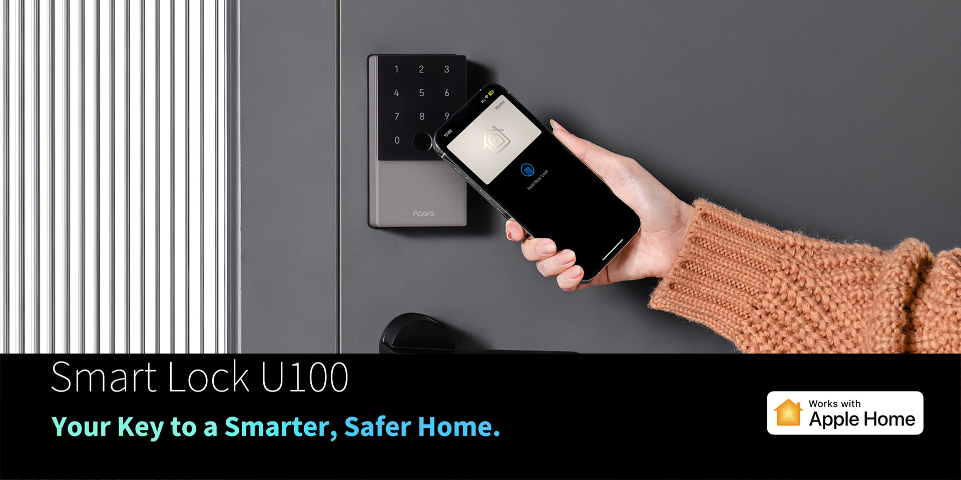 Aqara U100 Smart Lock Banner