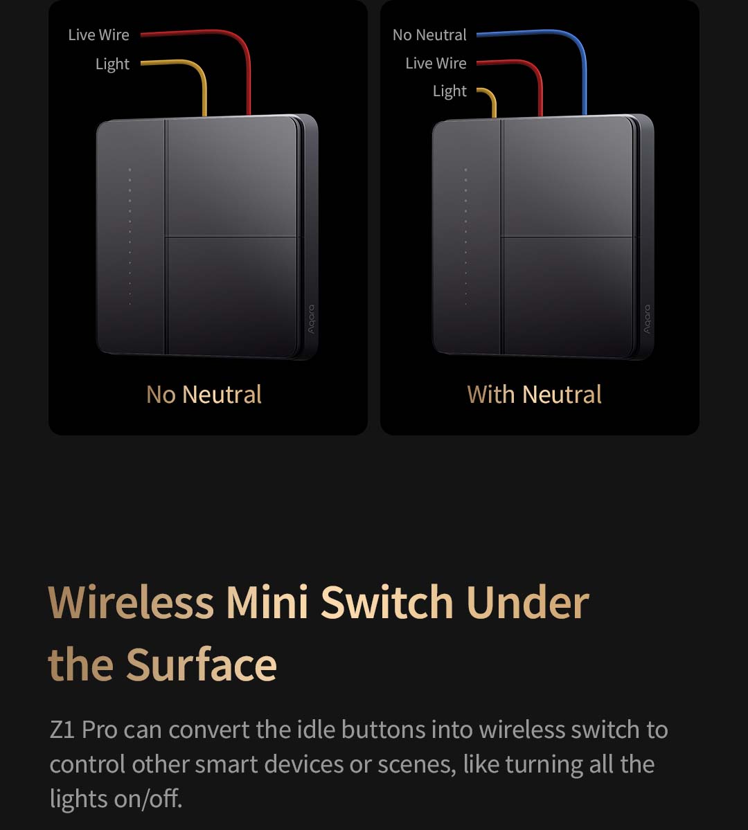 Smart Wall Switch Z1 Pro