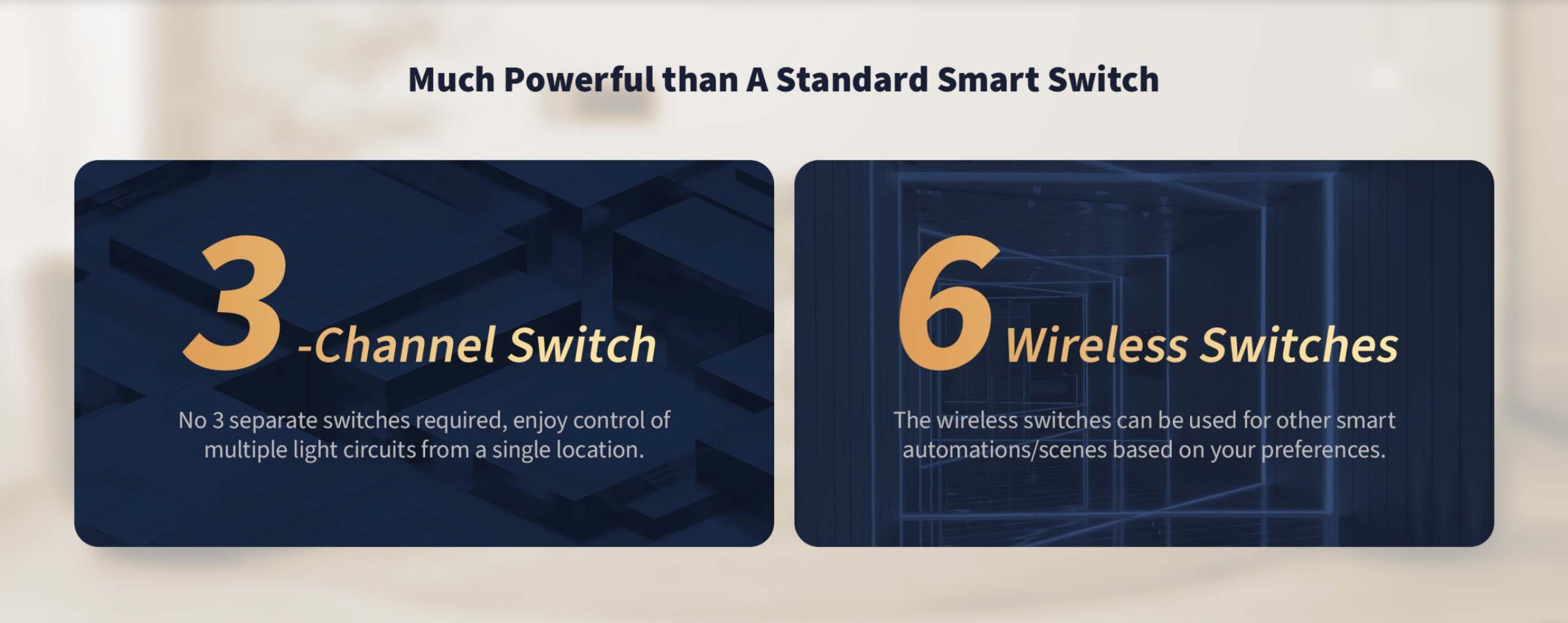 Aqara S100 Panel Switch 5 wireless switches