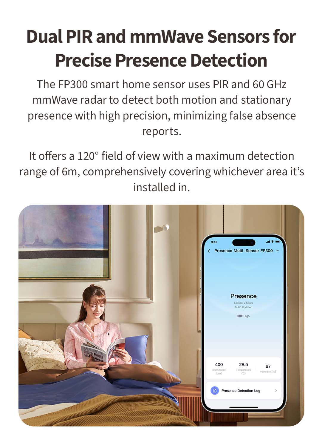 3. PIR and mmWave presence sensor