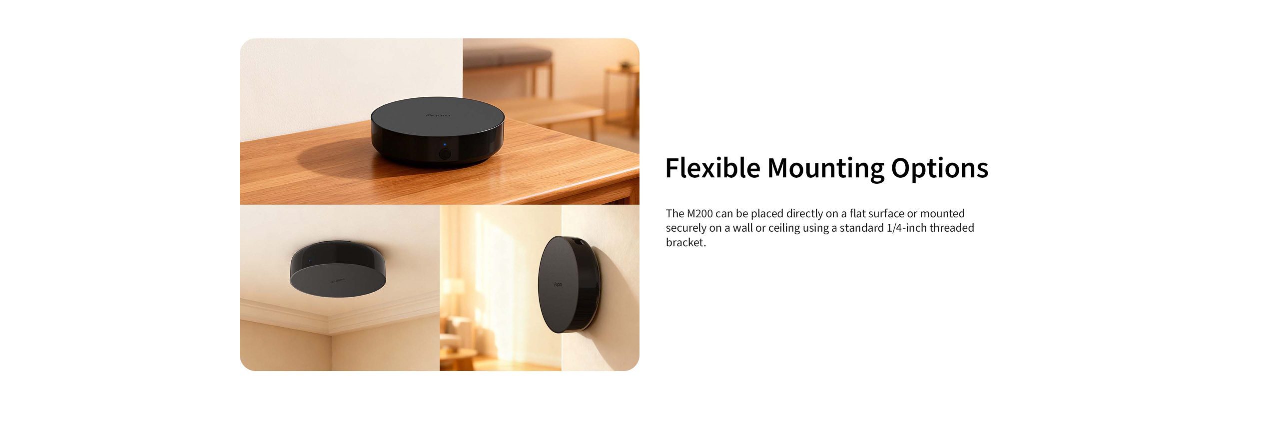 9. M200 flexible mounting