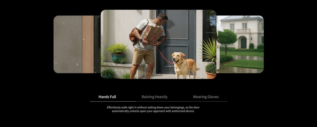 4. u400 hands free unlock