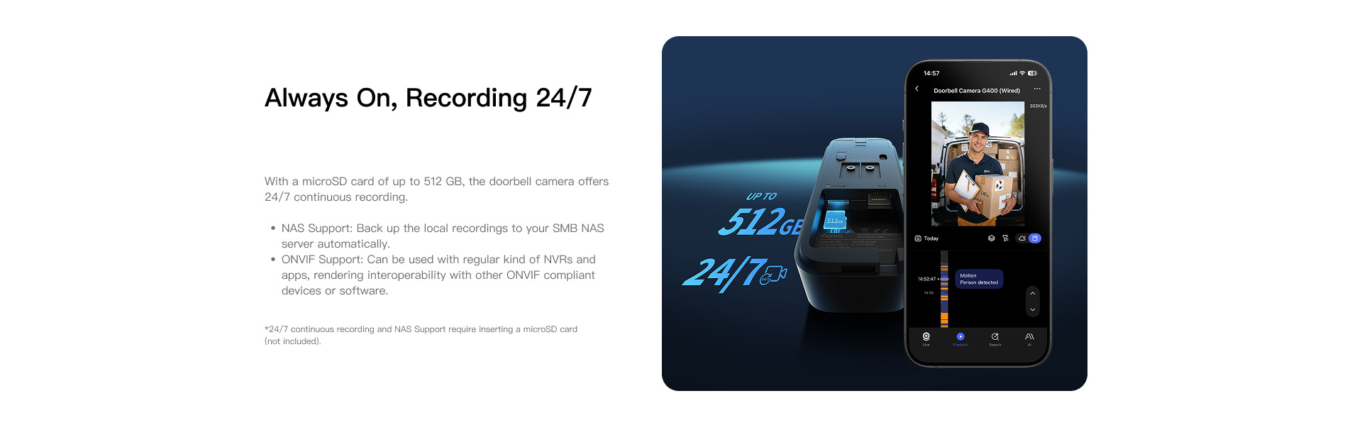 12. G400 continuous recording