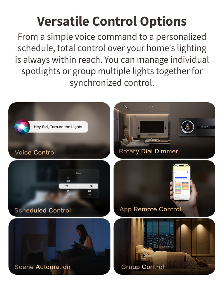 5. T2 LIte versatile control options