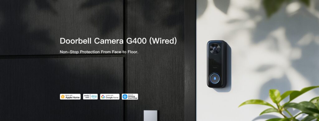 G400 Doorbell Camera Hero Banner