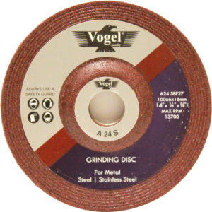 Vogel Grinding Disc 4 inch 100x6x16