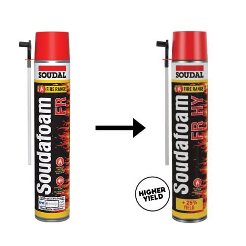 Change of Product: Soudafoam FR to Soudafoam FR HY