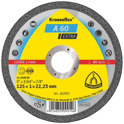 Klingspor A60 Extra Cutting-off Wheel